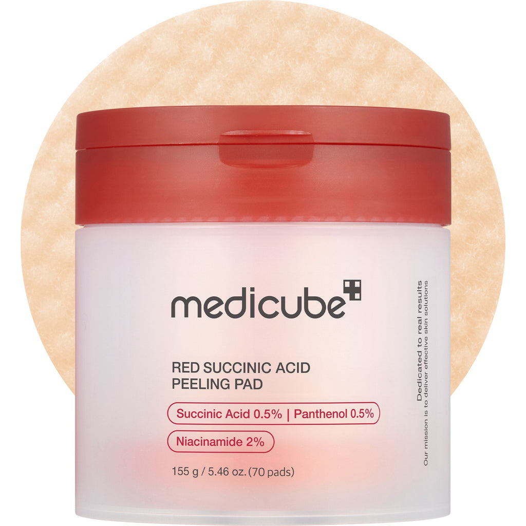 Red Succinic Acid Panthenol Pads