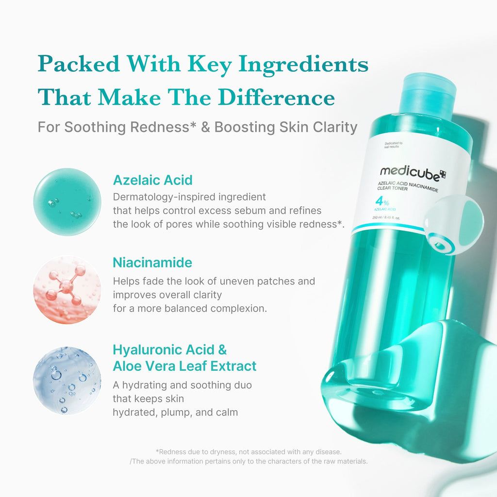 Azelaic Acid Niacinamide Clarifying Toner