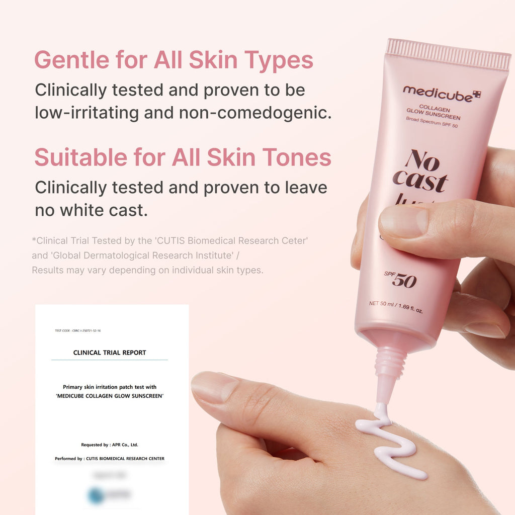 No Cast Just Glow Collagen Sunscreen