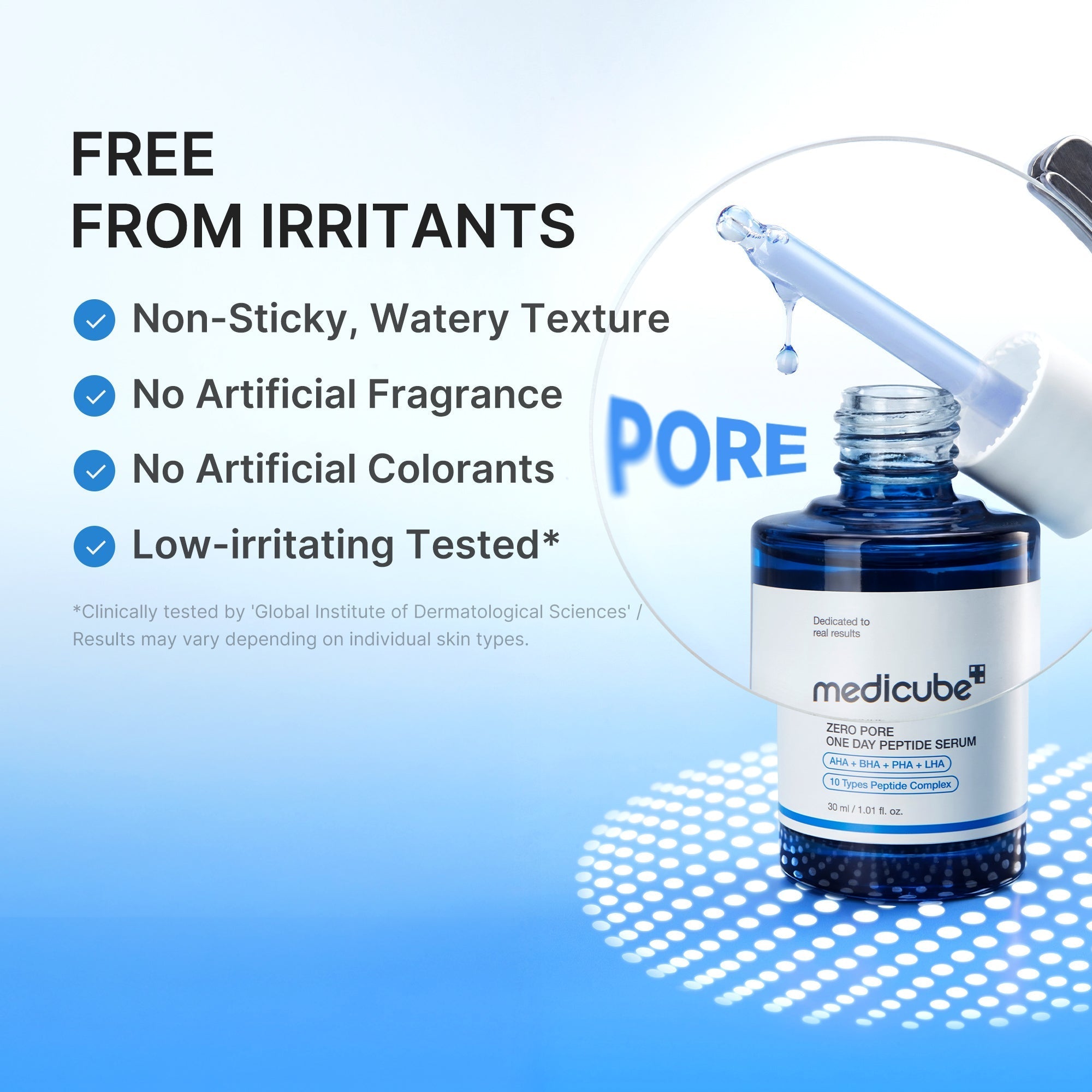 Zero Pore One-day Peptide Serum