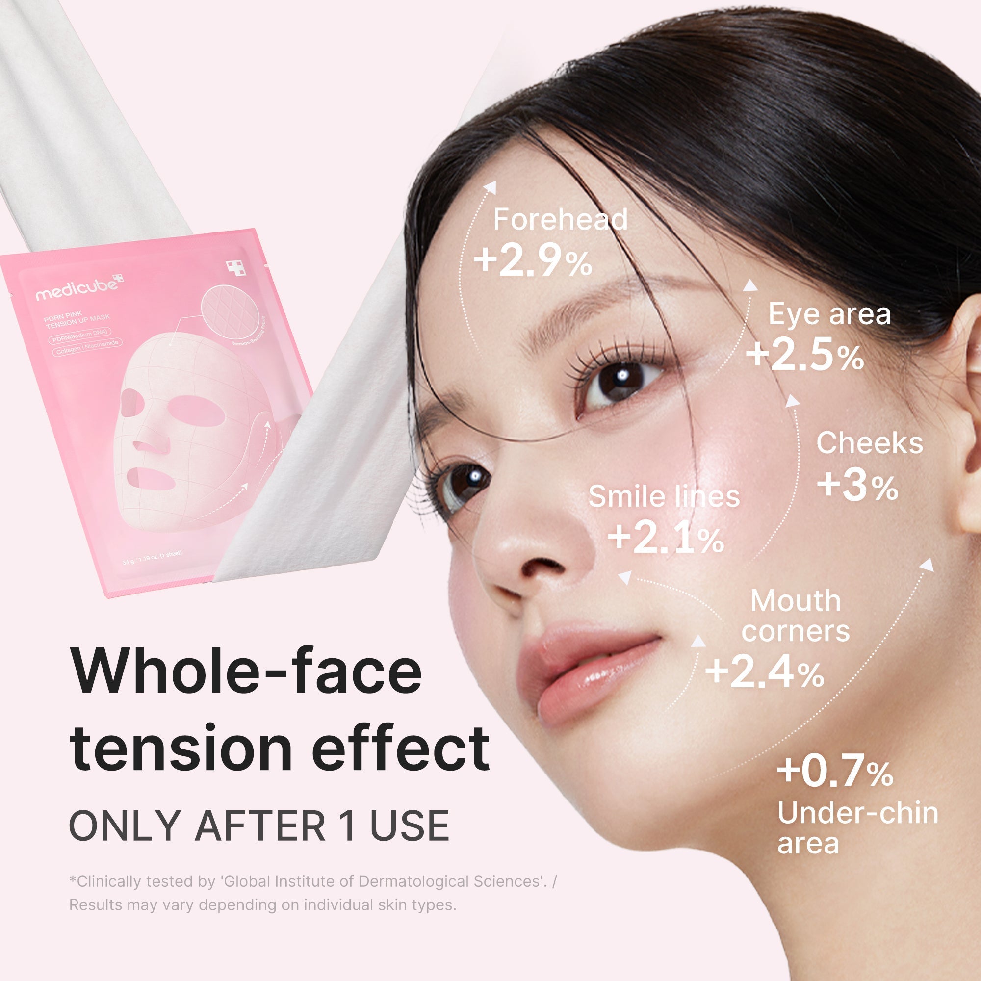 PDRN Pink Tension Up Mask